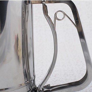 Party Supplies Iron Middle Size Flour Sifter Set of 1 Piece,9.8*9.8*12.7cm N2