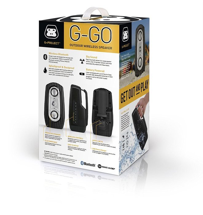 GProject GGO (NEW MODEL) Portable Outdoor WaterResistant Wireless