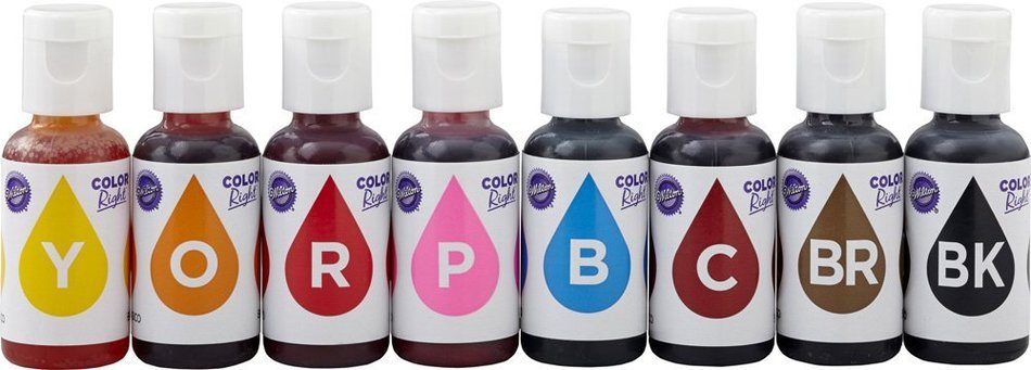 Wilton Color Right Performance Color System, 601-6200 N3