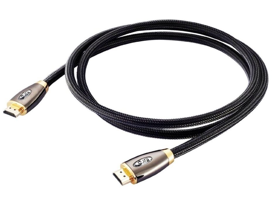IBRA&reg; 5 Feet High Speed PRO GOLD RED HDMI v2.0/1.4a Cable 3D PS4 2160p 4K Ultra HD (1.5M/5 Feet) N17