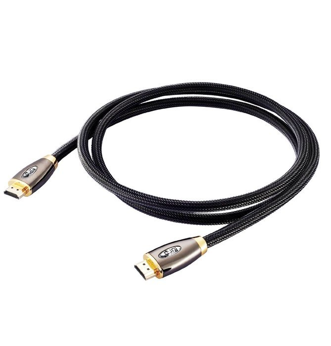 IBRA&reg; 5 Feet High Speed PRO GOLD RED HDMI v2.0/1.4a Cable 3D PS4 2160p 4K Ultra HD (1.5M/5 Feet) N32