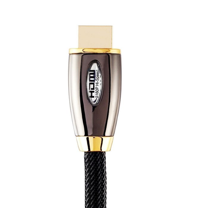 IBRA&reg; 5 Feet High Speed PRO GOLD RED HDMI v2.0/1.4a Cable 3D PS4 2160p 4K Ultra HD (1.5M/5 Feet) N34