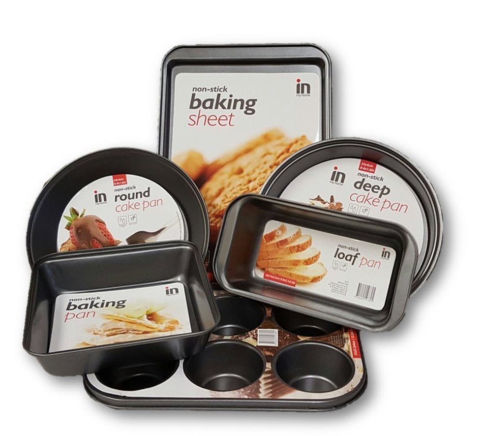 In My Home Non-stick Baking Pans Set - 6 Piece