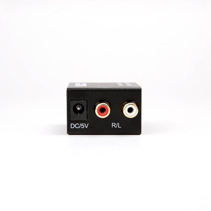 AutoWT Digital Coaxial Toslink Adapter with Optical Cable, 3.5mm Audio Cable and USB Power Cable N3