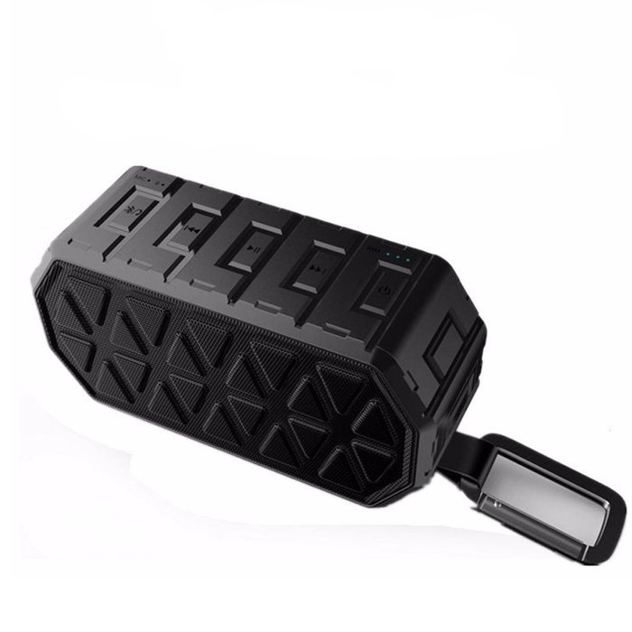 Plater Waterproof X8 Bluetooth Speaker Wireless Portable Stereo Speaker, 6W Dual-Driver, Enhanced Sound and Bass... N18