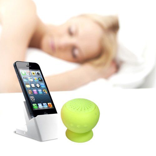 Foxnovo Lepa Kdm828 Silicone Sucker Stand Style Hands-free Mini Bluetooth Speaker with MIC for Iphone Ipad Cellphones... N4