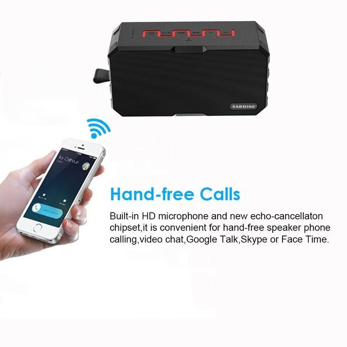 Portable Bluetooth Speaker with 10 Hours Playtime, 7W Dual Stereo Bass Radiator , Built-in Mic Wireless Outdoor... N3