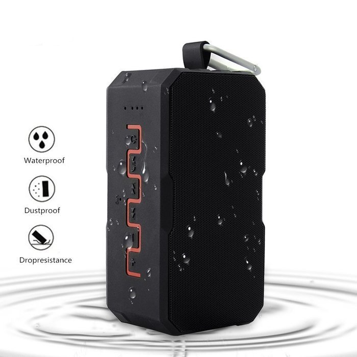 Portable Bluetooth Speaker with 10 Hours Playtime, 7W Dual Stereo Bass Radiator , Built-in Mic Wireless Outdoor... N4
