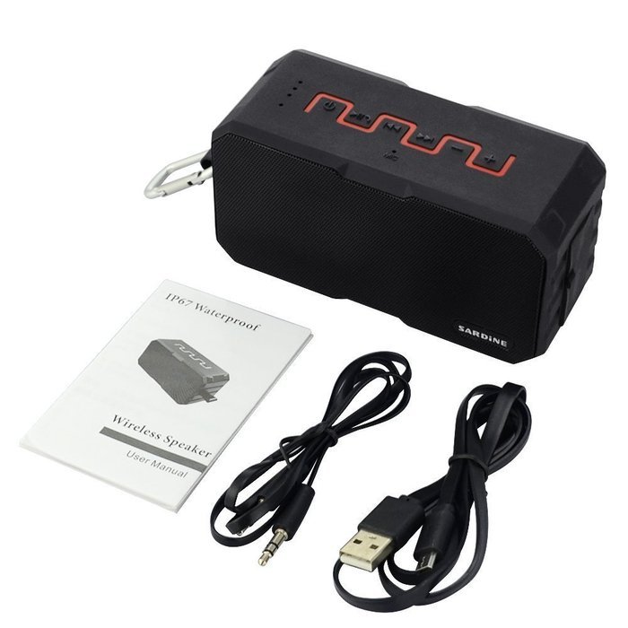 Portable Bluetooth Speaker with 10 Hours Playtime, 7W Dual Stereo Bass Radiator , Built-in Mic Wireless Outdoor... N7