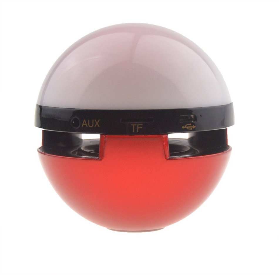 Pokemon Go Speaker 7 Color Change Led Light Wireless Bluetooth Speaker TF Player N3