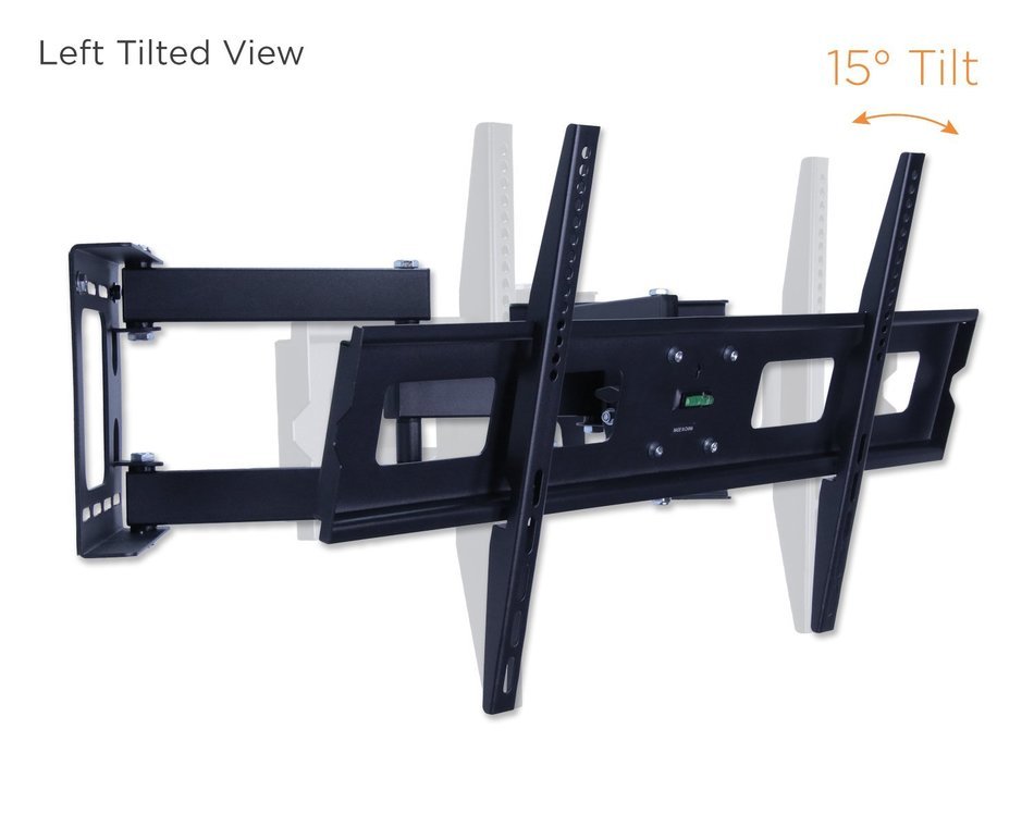 Mount-It! MI-484C Articulating Corner Mount for TV Premium Swivel Full Motion Wall Bracket for 37-63 inch Screen... N7