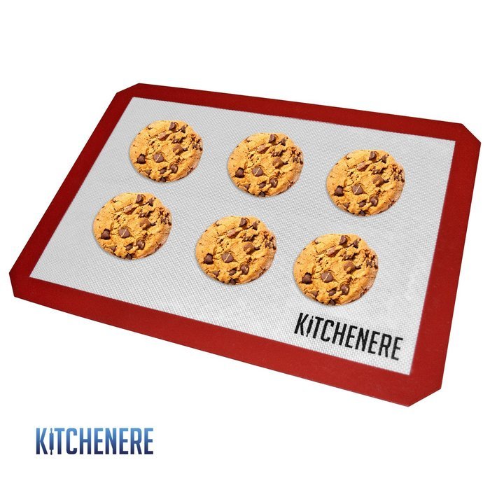 ***70% off Sale***Kitchenere Silicone Baking Mat &ndash; Non-stick Non Toxic Odorless Dishwasher Oven Safe Baking Mat... N8