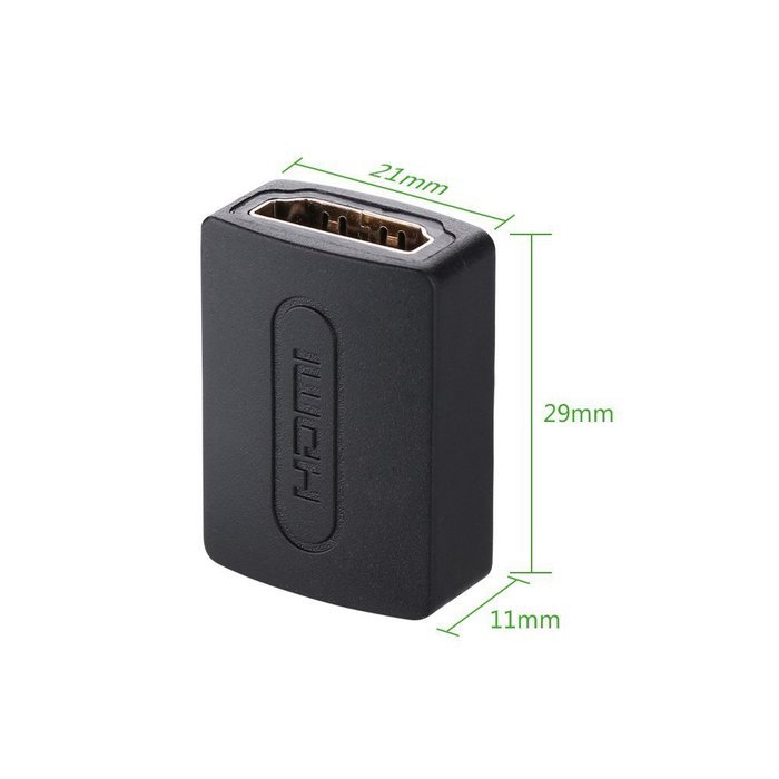 Ugreen High Speed HDMI Female to Female Coupler Adapter for Extending Your HDMI Devices N6