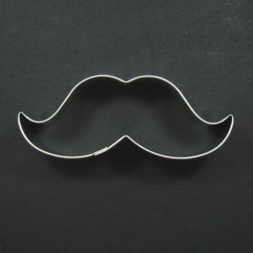 3.75" Mustache Cookie Cutter