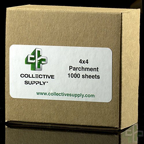 Parchment Paper 4"X4" Pre-Cut - 1,000 pcs