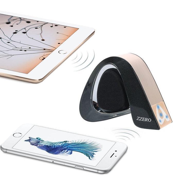 Bluetooth speakers Zzero Portable Bluetooth Wireless Speaker 3w Clear Sound Build-in Microphone and MP3 Player... N5