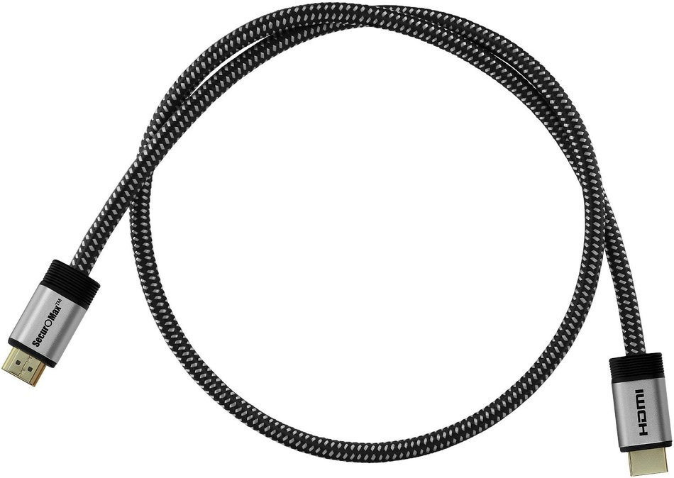 HDMI Cable 3ft - HDMI 2.0 (4K @ 60Hz) Ready - 28AWG Braided Cord - High Speed 18Gbps - Gold Plated Connectors...