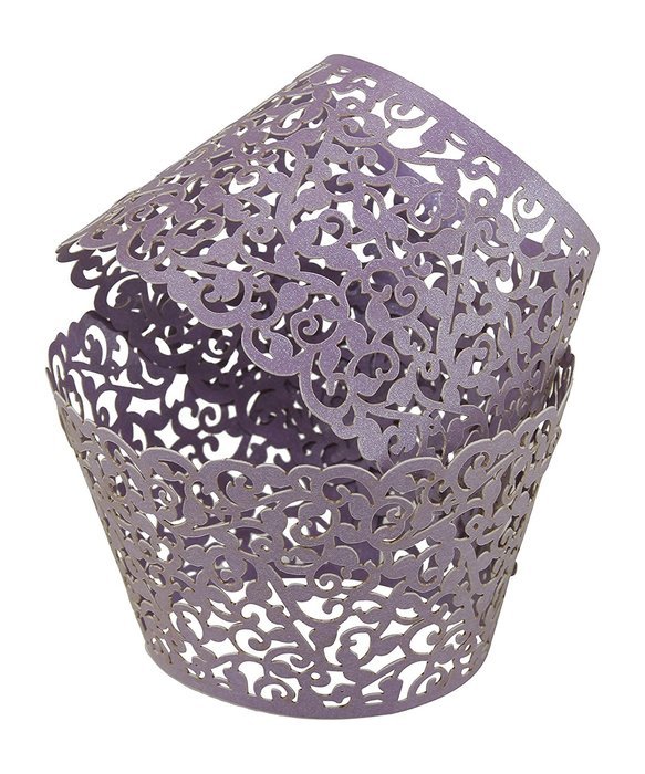 Leegoal Muffin Case Cupcake Papper Cup Liner Birthday Wedding Cake Wrapper (108pcs,White) N5