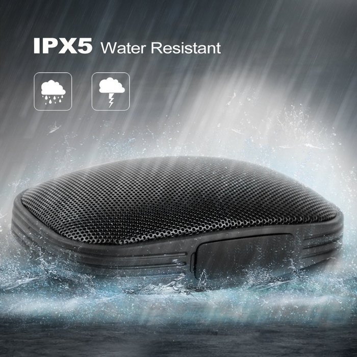 Reacher Mini Waterproof Bluetooth Speaker FM Radio Mp3 Player, Built-In Mic, Micro TF SD Card, USB Input, 3.5... N2