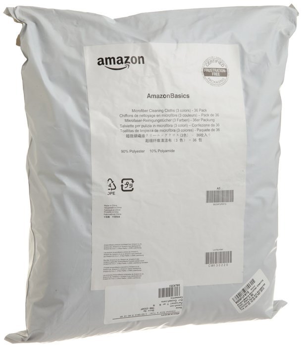 AmazonBasics Microfiber Cleaning Cloth - 36 Pack N2