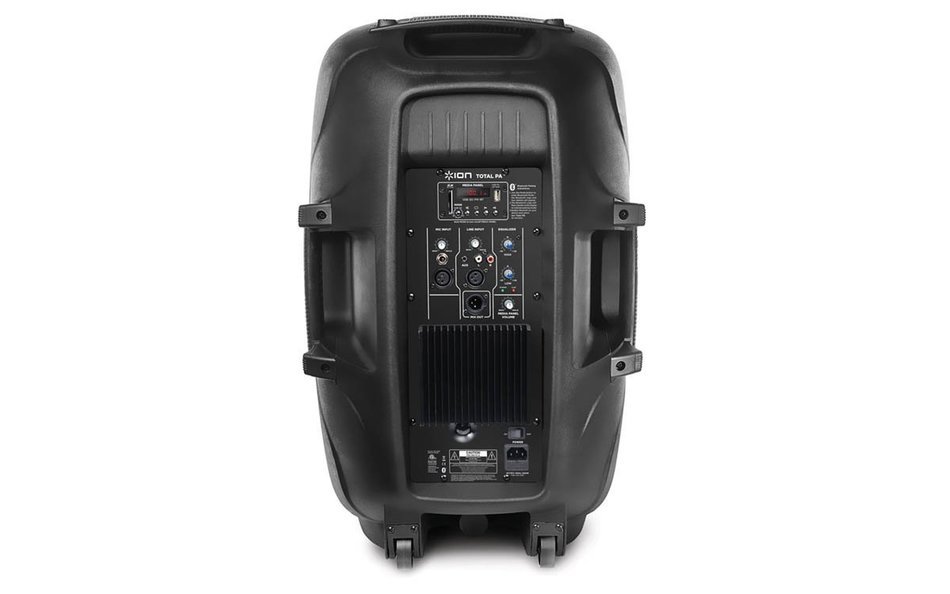 ION Audio Total PA | 300W Multisource Bluetooth Loudspeaker with Mic & Cable (FM Radio, XLR, 1/4", 1/8", USB,... N3