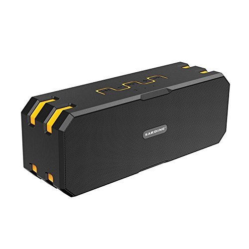 Original SARDINE F4 Wireless Bluetooth IP67 Waterproof Super Bass Speaker With Mic Built-in 5200mAh Battery Color... N2
