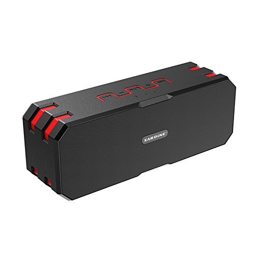 Original SARDINE F4 Wireless Bluetooth IP67 Waterproof Super Bass Speaker With Mic Built-in 5200mAh Battery Color... N4