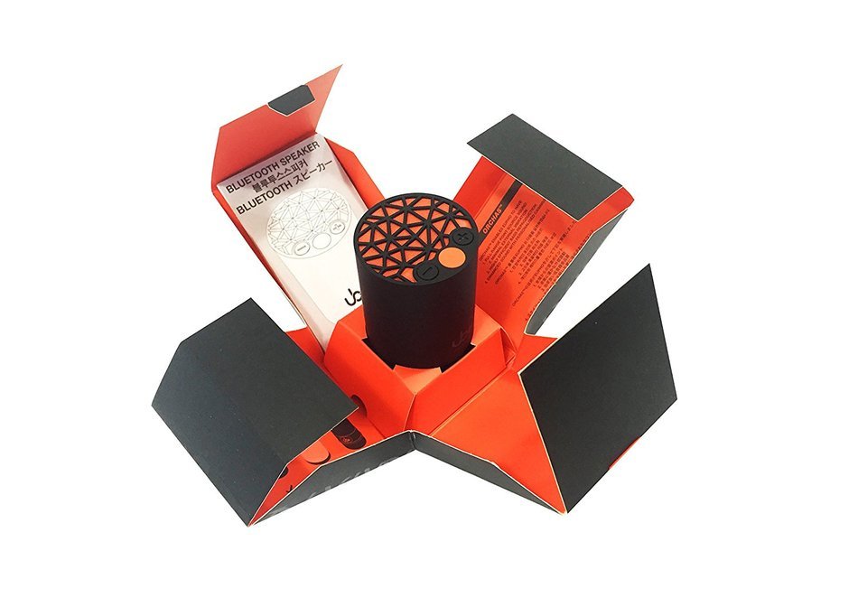 UB+ Eupho Portable Bluetooth Speaker with Expansion Casing Bundle - Black - Modular N4