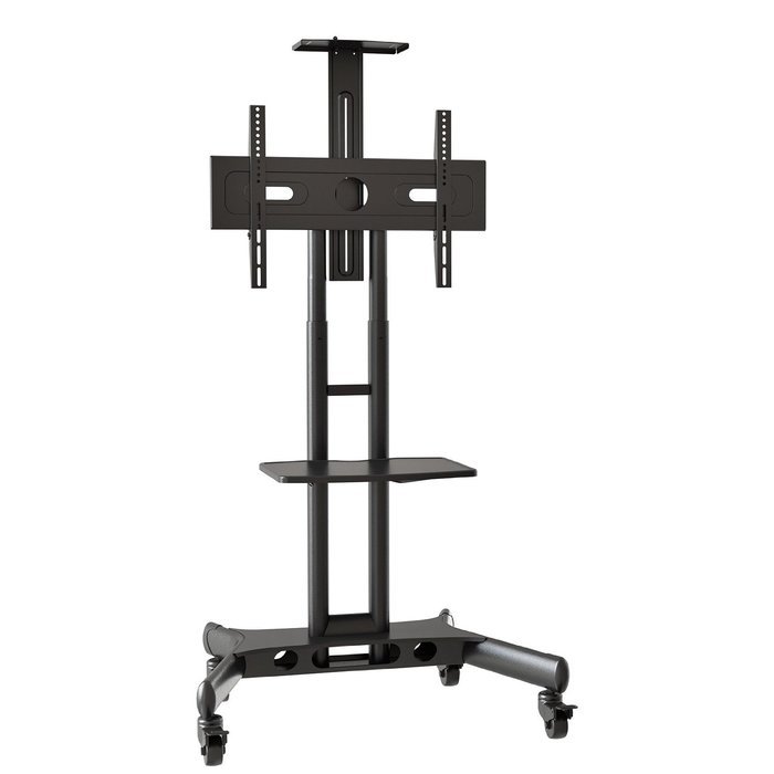 Mount Factory Rolling TV Stand Mobile TV Cart for Flat Screen, LED, LCD, OLED, Plasma, Curved TV's - with Mount... N2