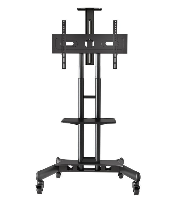 Mount Factory Rolling TV Stand Mobile TV Cart for Flat Screen, LED, LCD, OLED, Plasma, Curved TV's - with Mount... N3