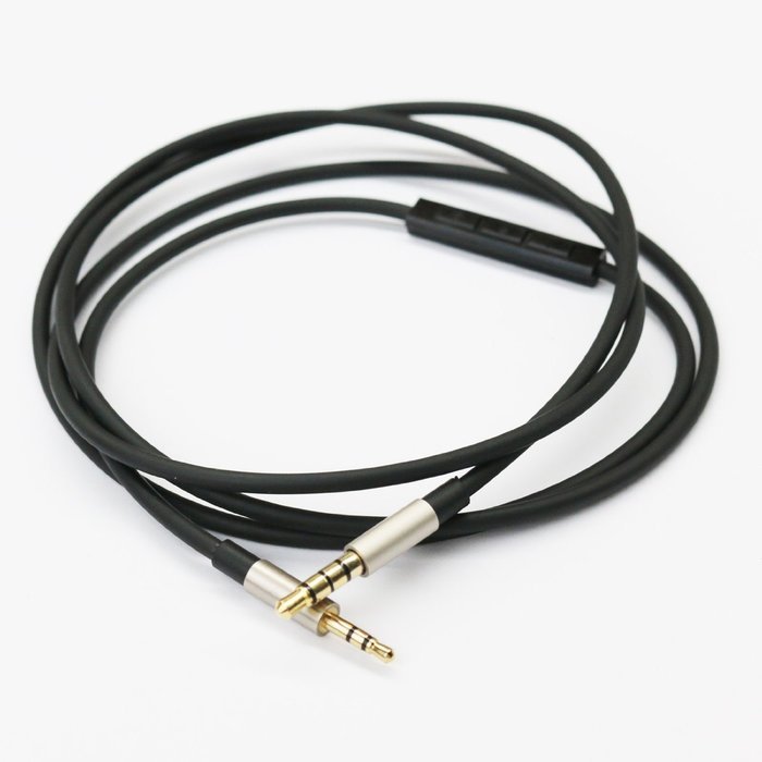 Black Replacement cable with Remote volume control & Mic for iphone ipod ipad to Bose SoundTrue On-Ear around-ear... N3