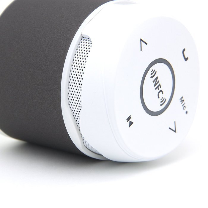 V.one Portable Wireless Bluetooth Speaker with Microphone Led Flashlight Fm Radio Hi-Fi Hands-free Function Support... N17