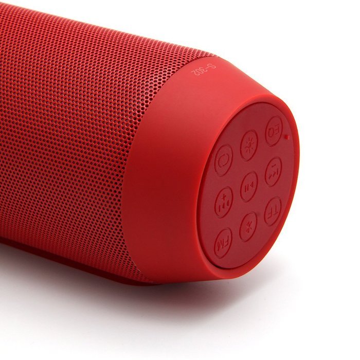V.one Portable Wireless Bluetooth Speaker with Microphone Led Flashlight Fm Radio Hi-Fi Hands-free Function Support... N25