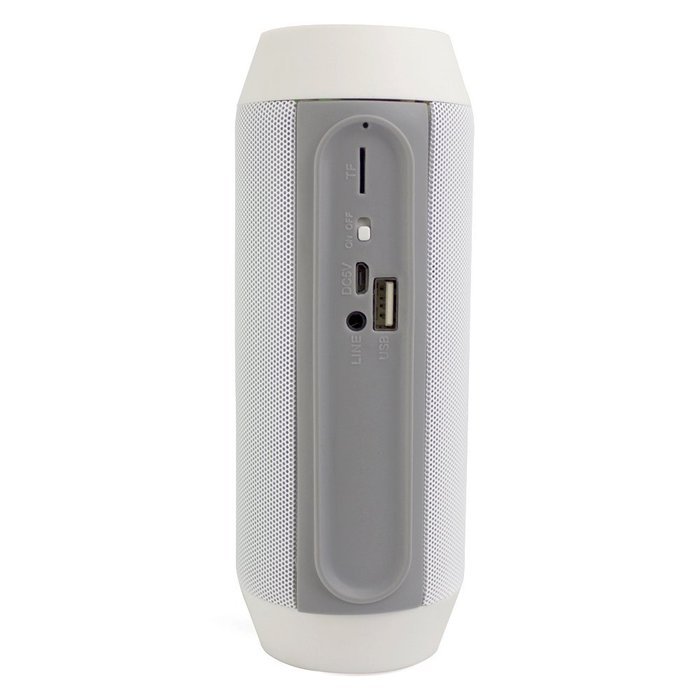 V.one Portable Wireless Bluetooth Speaker with Microphone Led Flashlight Fm Radio Hi-Fi Hands-free Function Support... N29