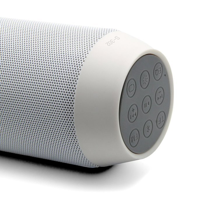 V.one Portable Wireless Bluetooth Speaker with Microphone Led Flashlight Fm Radio Hi-Fi Hands-free Function Support... N30