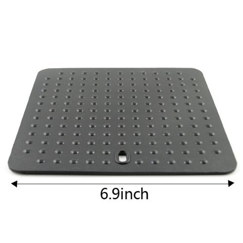 AYAMAYA 7*7 inch Food Grade Non-Stick & Non-Toxic Silicone Mat Dots Pot Stand Bakeware N3