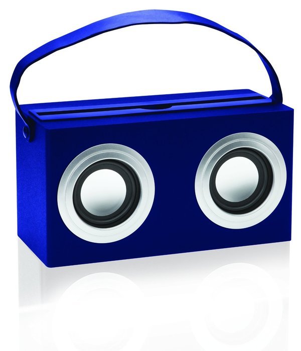 SoundLogic CWBS-6/5948L XT Bluetooth Rechargeable Carry-On Speaker (Blue)