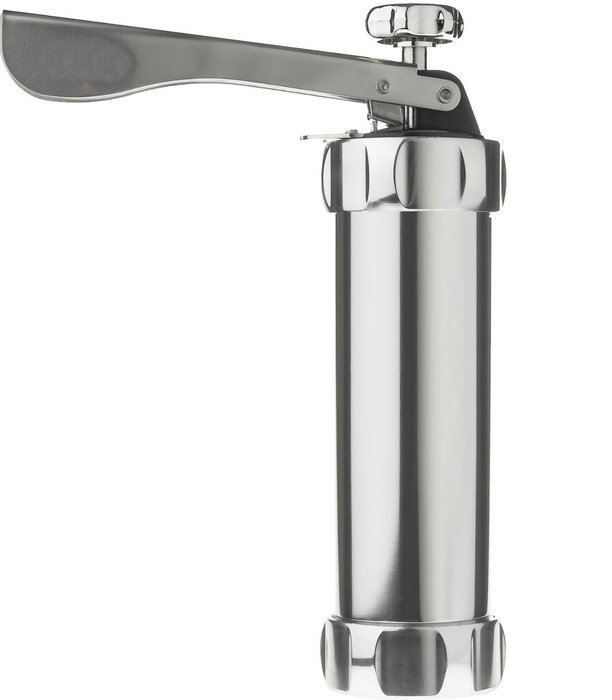 Cookie Press Kit - Aluminum Biscuit Press Set Includes 20 Discs & 4 Icing Tips N2
