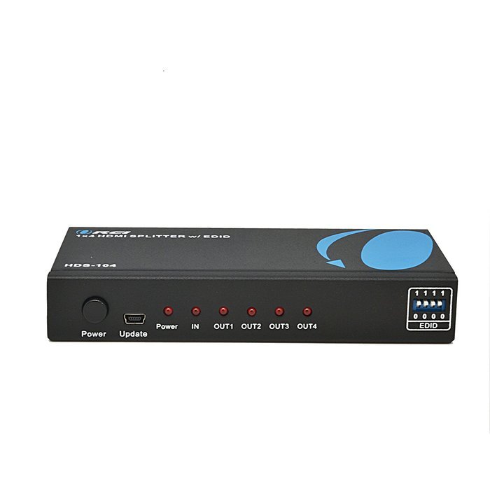 OREI HDS-102 1x2 Powered 1080P V1.4 Certified HDMI Splitter with Full Ultra HD 4K/2K and 3D Resolutions - 1 Source... N6