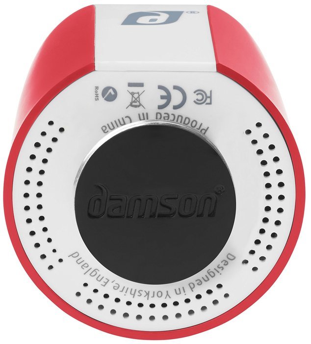 Damson Audio Jet Portable Wireless Bluetooth Stereo Speaker Pair - Black and White N8