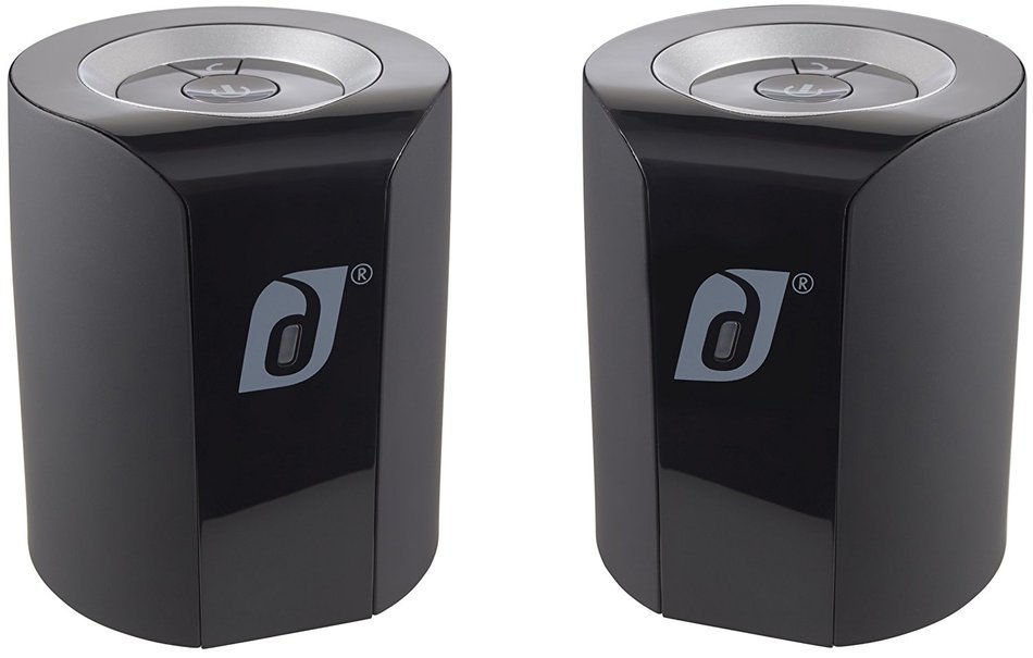 Damson Audio Jet Portable Wireless Bluetooth Stereo Speaker Pair - Black and White N15