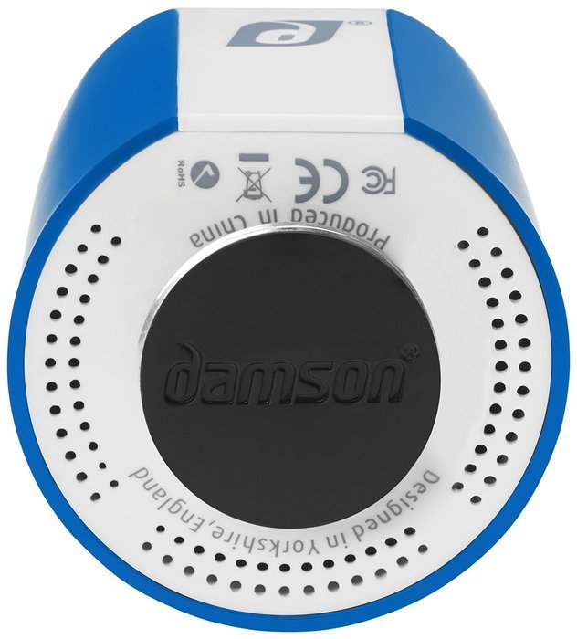 Damson Audio Jet Portable Wireless Bluetooth Stereo Speaker Pair - Black and White N19