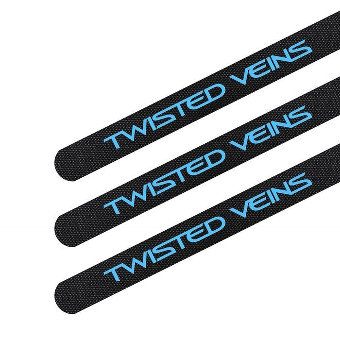 Twisted Veins (10 ft) High Speed HDMI Cable + Right Angle Adapter and Velcro Cable Ties (Latest Version Supports... N5