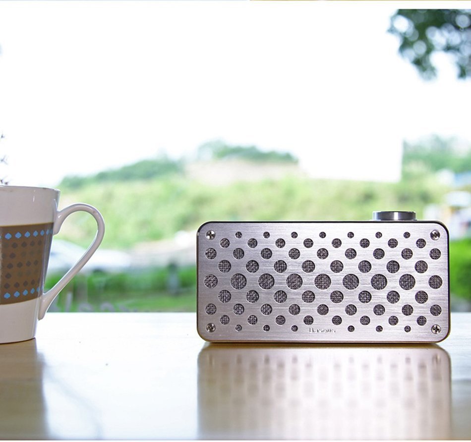 Baseus FW-01 Forsic Series Stereo Sound Bluetooth Speaker Portable Audio Player Sound Box Bluetooth V4.0 Hands-free... N4