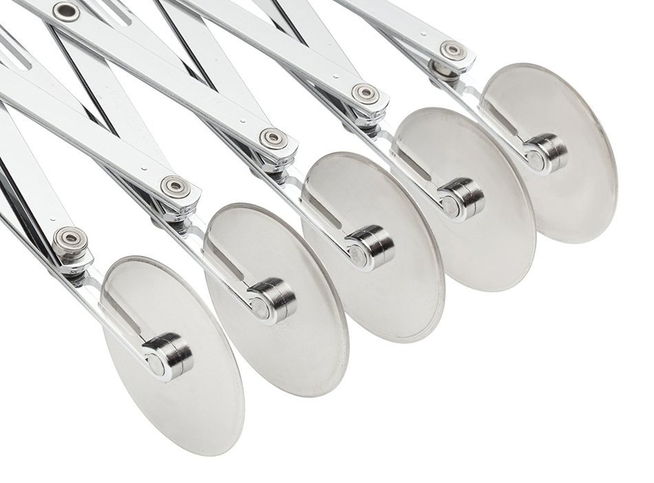 Ateco 5 Wheel Stainless Steel Cutter, 2 1/8 Inch Wheels N3