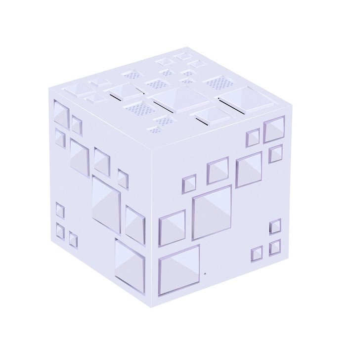 SE7EN Digital Magic Cube Bluetooth 4.0 Portable Wireless Mini Speaker, LED Lighting, 2nd Generation with Enhanced...