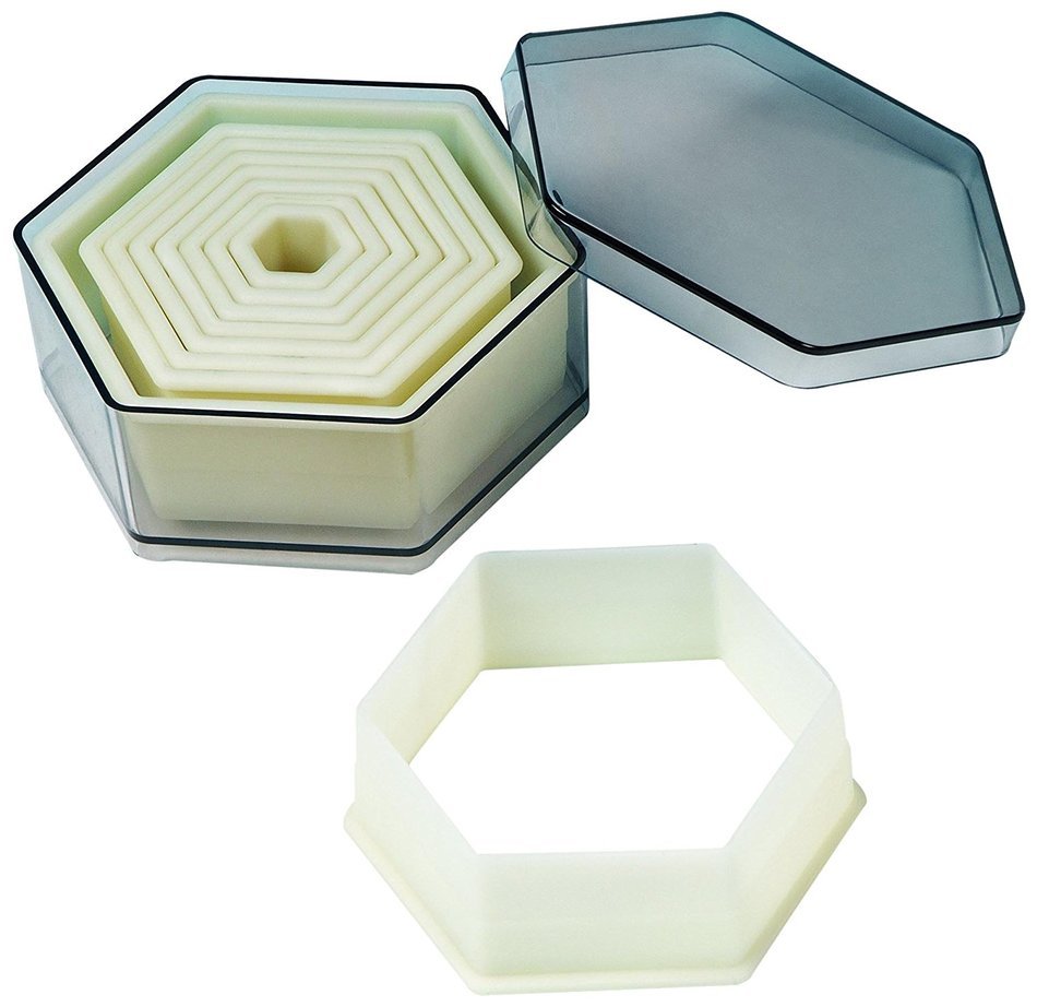 Fat Daddio's 9-Piece Hexagon Nylon Cutter Set