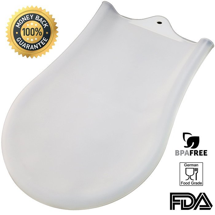 BakeitFun Silicone Kneading Dough Bag,51 oz. | Versatile Dough Mixer for Bread, Pastry, Pizza & Tortilla | Premium...