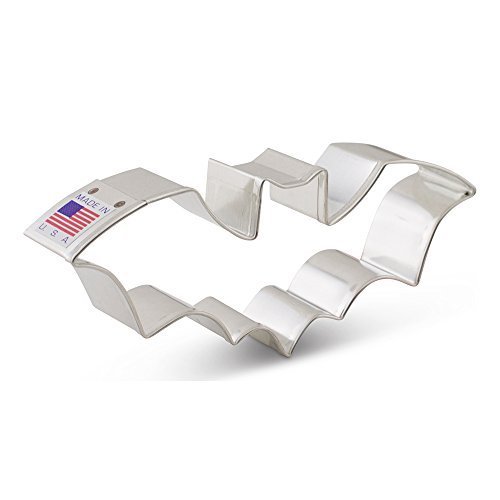 Ann Clark Flying Bat Cookie Cutter - 4.5 Inches - Tin Plated Steel