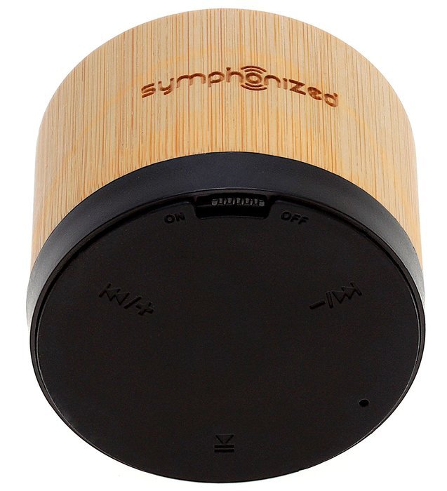 Symphonized NXT Premium Genuine One Piece Solid Hand Carved Walnut Wood Bluetooth Portable Speaker. Compatible... N5
